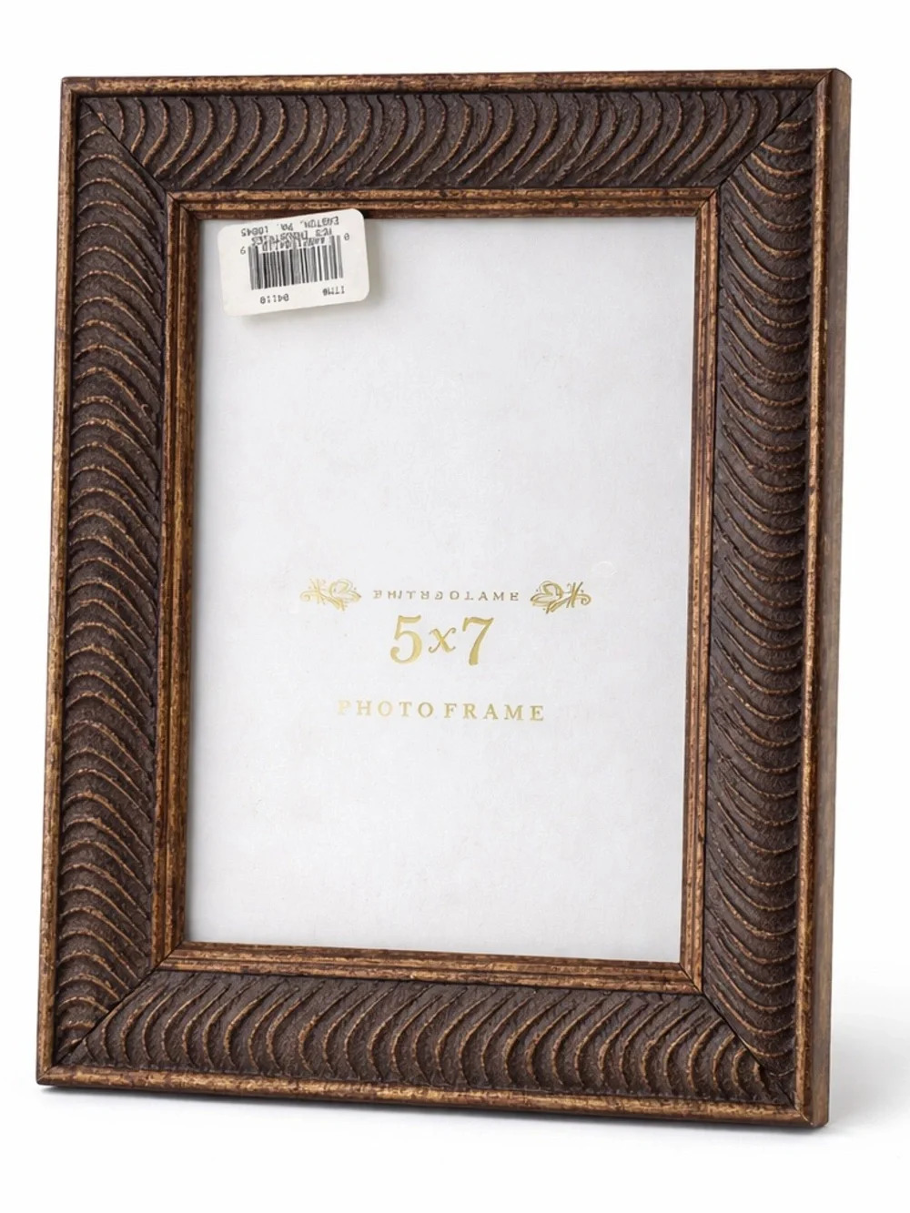 Wood Accent Picture Frame 5x7Brown by